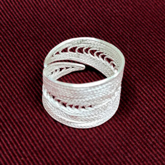 Filigraantehnikas sõrmus - reguleeritava suurusega