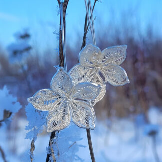 Suured filigraantehnikas kõrvarõngad